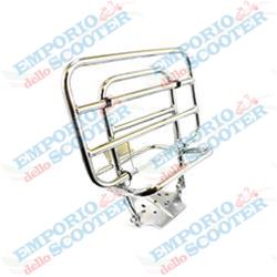 CHROME REAR LUGGAGE CARRIER FOR VESPA 50 PRIMAVERA ET3