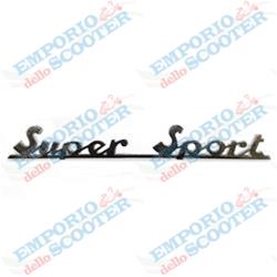 TARGHETTA POSTERIORE - SUPER SPORT