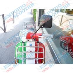 RÉTROVISEUR VESPA EN PLASTIQUE NOIR - HOMOLOGUÉ