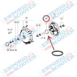 JOINT SPI TAMBOUR AVANT VESPA PX-PK