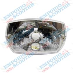 FARO DELANTERO VESPA 50 SPECIAL - PLÁSTICO TRANSPARENTE