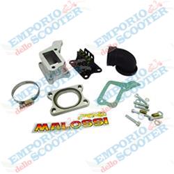 KIT COLECTOR DE ADMISIÓN LAMINAR MALOSSI PARA VESPA PX 200E CARBURADOR PHBH 28-30