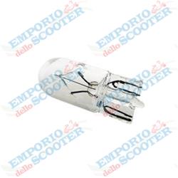 T10 TYPE BULB - 12V 5W - HEADLIGHT (VESPA SCOOTER - PX HALOGEN)
