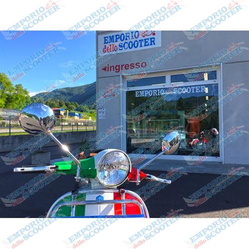 ESPEJO IZQUIERDO CROMADO PARA VESPA