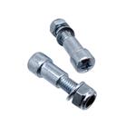 SCREW AND NUT FOR LEVER VESPA 125 150 - 160 (PAIR)