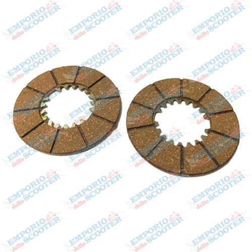 KIT OF DISCS FOR CLUTCH VESPA 98 - V1-V33