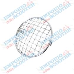 REJILLA CROMADA PARA FARO DELANTERO VESPA GTR - TS - SPRINT VELOCE - RALLY
