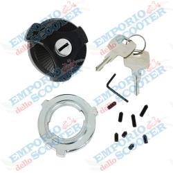 TAPPO SERBATOIO BENZINA CON CHIAVE PIAGGIO CIAO - APE 50 PRIMI MODELLI CON SERBATOIO IN FERRO