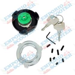 TAPPO SERBATOIO BENZINA CON CHIAVE PIAGGIO CIAO - APE 50 PRIMI MODELLI CON SERBATOIO IN FERRO