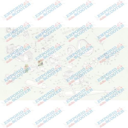 RONDELLA DI SPALLAMENTO ALBERO MOTORE CIAO-BRAVO-SI'