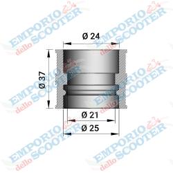 MANGUITO CARBURADOR PHBG 15-21 B (37 mm)