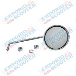 RIGHT ROUND CHROME MIRROR FOR VESPA