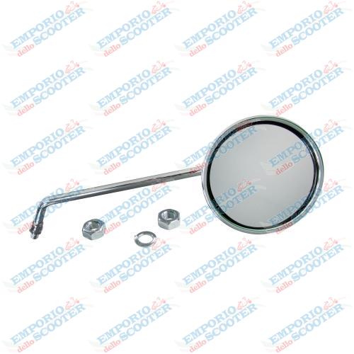 RIGHT ROUND CHROME MIRROR FOR VESPA
