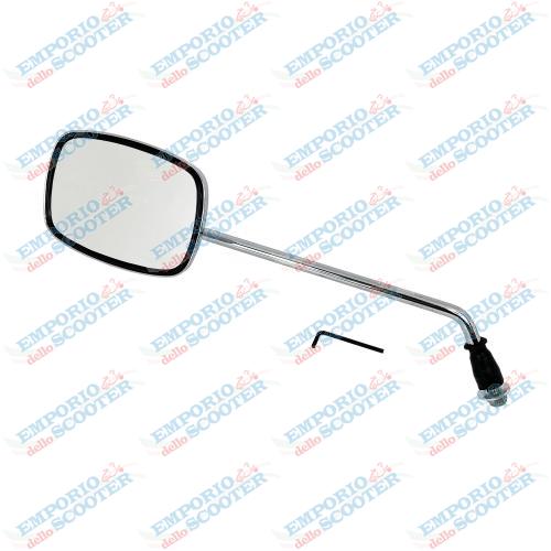 SPECCHIETTO UNIVERSALE VESPA - MODELLO VINTAGE RETTANGOLARE