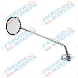SPECCHIO ROTONDO SINISTRO OMOLOGATO - ATTACCO A FASCETTA
