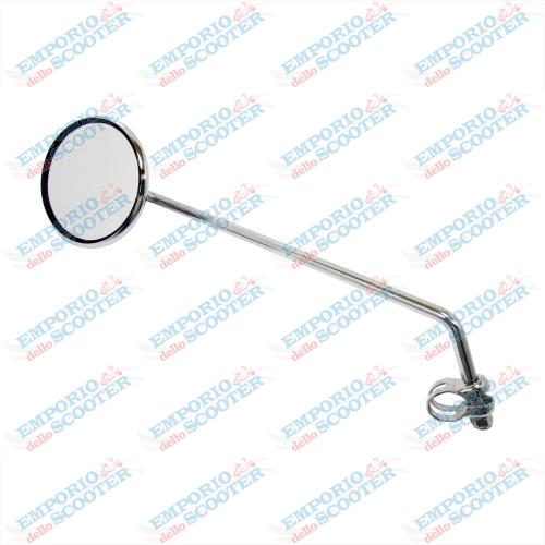 SPECCHIO ROTONDO SINISTRO OMOLOGATO - ATTACCO A FASCETTA