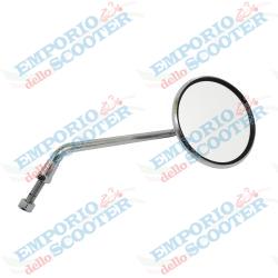 ESPEJO DERECHO CROMADO - ASTA CORTA - VESPA ET2 ET4 - M8X26