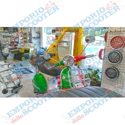 SPECCHIETTO UNIVERSALE VESPA - MODELLO VINTAGE RETTANGOLARE