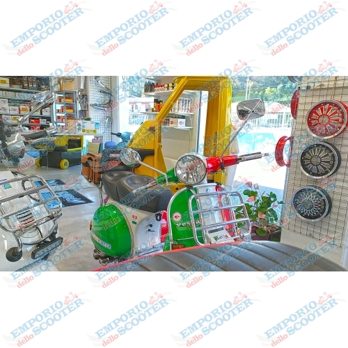 SPECCHIETTO UNIVERSALE VESPA - MODELLO VINTAGE RETTANGOLARE