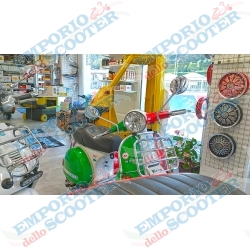 ESPEJO IZQUIERDO CROMADO PARA VESPA