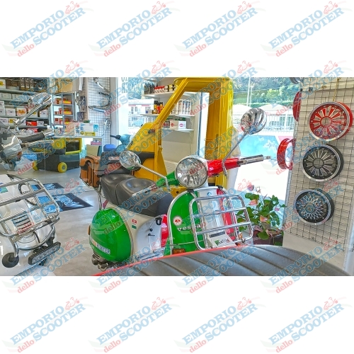 ESPEJO IZQUIERDO CROMADO PARA VESPA