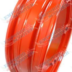 CERCHIO TUBELESS INTERO - CANALE 2.10x10"- RUOTA DA 10 - ROSSO
