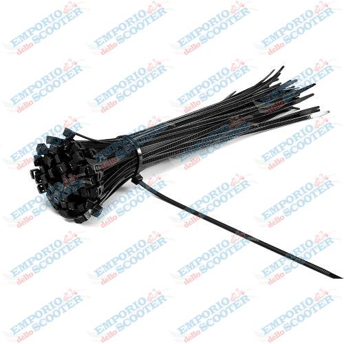 CONFEZIONE 100PZ. FASCETTA IN NYLON  "MILLE USI"LUNGHEZZA mm. 200x4,8