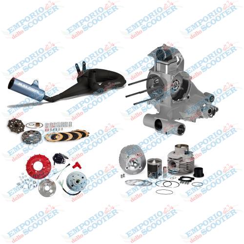 VESPA ENGINE KIT MALOSSI 210CC - REED VALVE (VERSION 2)