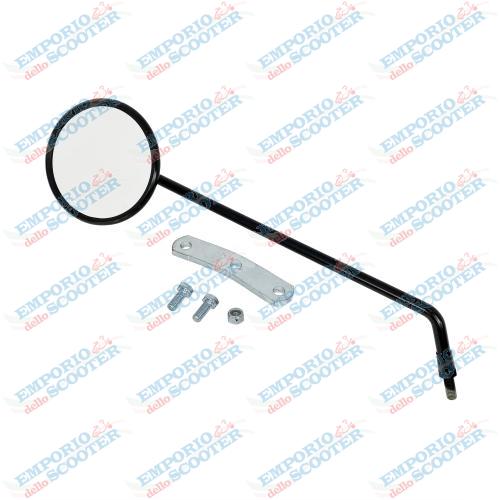 ESPEJO IZQUIERDO NEGRO HOMOLOGADO PARA VESPA