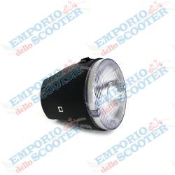 FANALE ANTERIORE COMPLETO NERO PIAGGIO SI