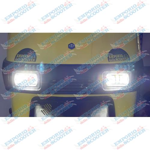 thumbnail image 2 of Genuine PIAGGIO SIEM Ivory Headlight For Hello 50 SC Special First Series 2 of 6