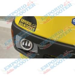 KIT FARO DELANTERO FULL LED APE 50 (2 PIEZAS) - MODELO CON DOS FAROS - GRIS