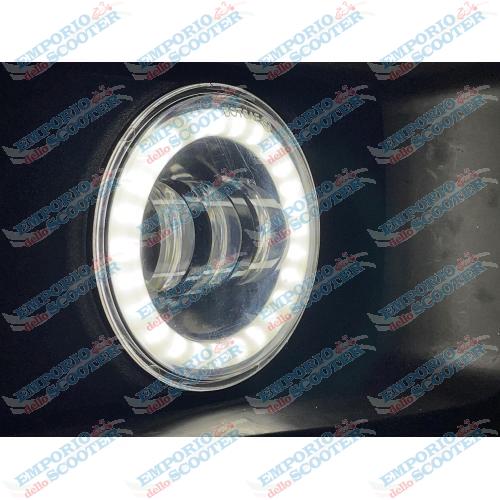 KIT FARO DELANTERO FULL LED APE 50 (2 PIEZAS) - MODELO CON DOS FAROS - GRIS