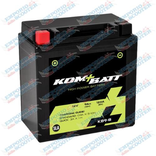 PRE-CHARGED BATTERY 12V 9Ah B9B - 135x75x139MM