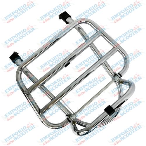 CHROME FRONT LUGGAGE CARRIER VESPA LX