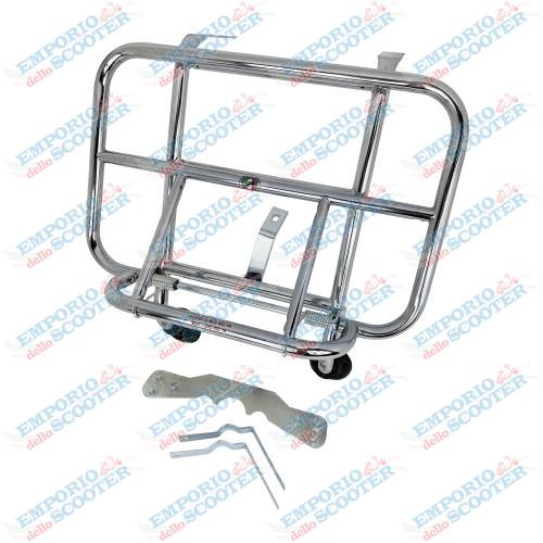 CHROME FRONT LUGGAGE CARRIER FOR VESPA ET2-ET4