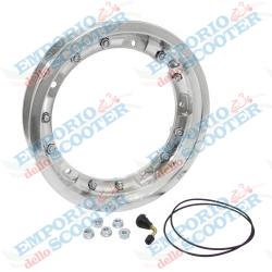 PINASCO RIM VESPA TUV 10" TUBELESS MODULAR POLISH ALLUMINIUM