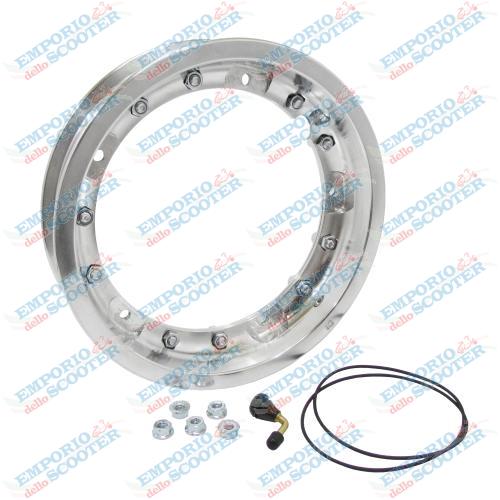 PINASCO RIM VESPA TUV 10" TUBELESS MODULAR POLISH ALLUMINIUM